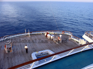 Putting Robert in tye stretcher